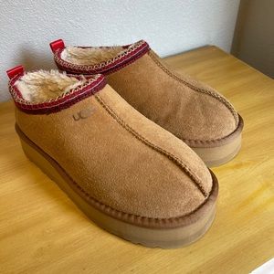 UGG Chestnut Tazz Tasman Platform Slippers size 40 (size 9) women’s